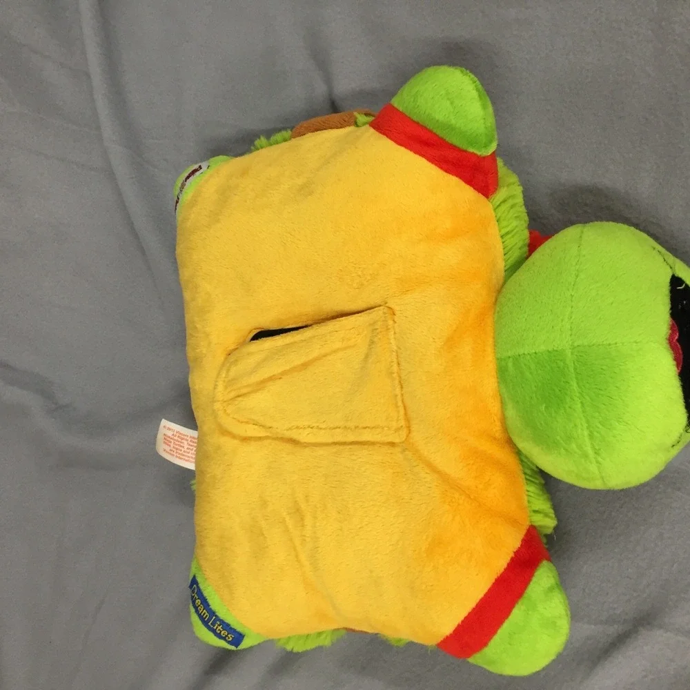 Pillow Pets Dream Lites TMNT Raphael Ninja Turtles Starry Night Light Plush 2013